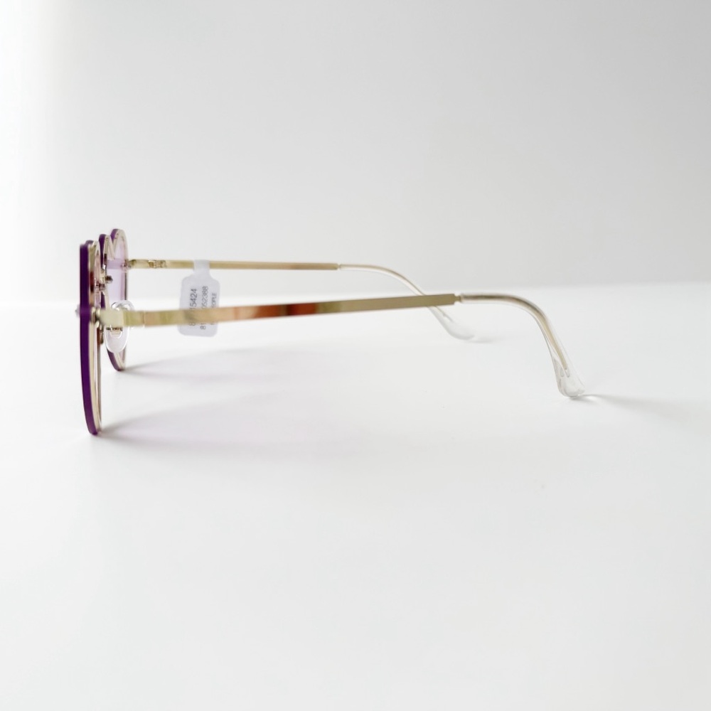 Free People Heart Eyes Oversized Sunglasses in Pink | NWT - Picture 4 of 7
